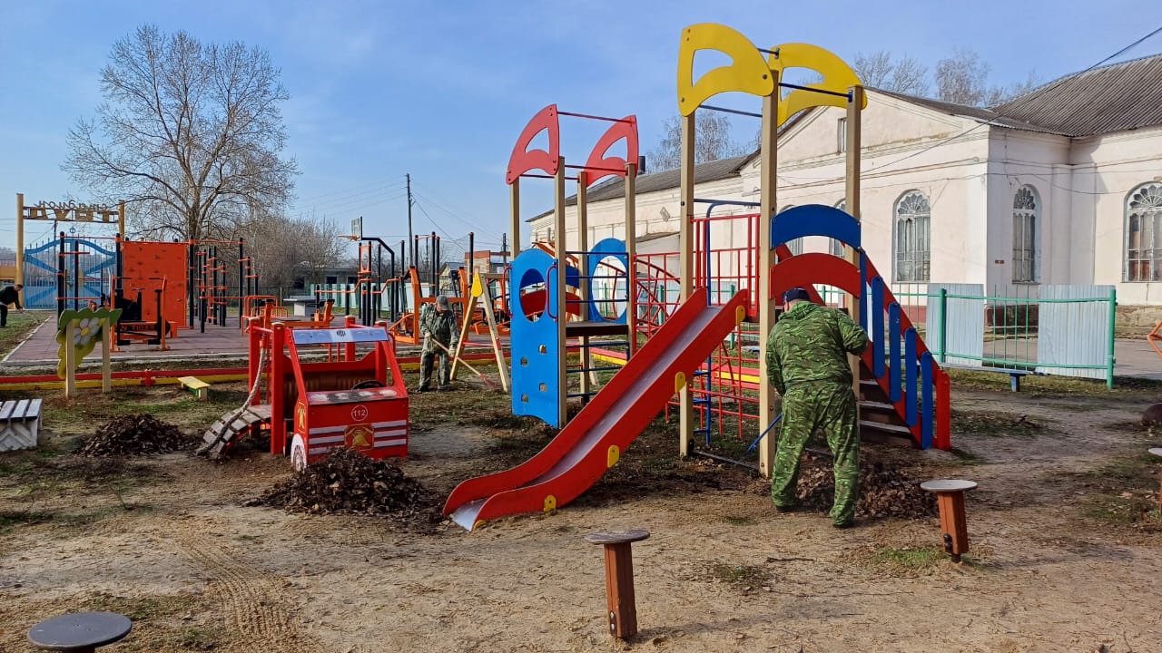 Благоустройство продолжается.