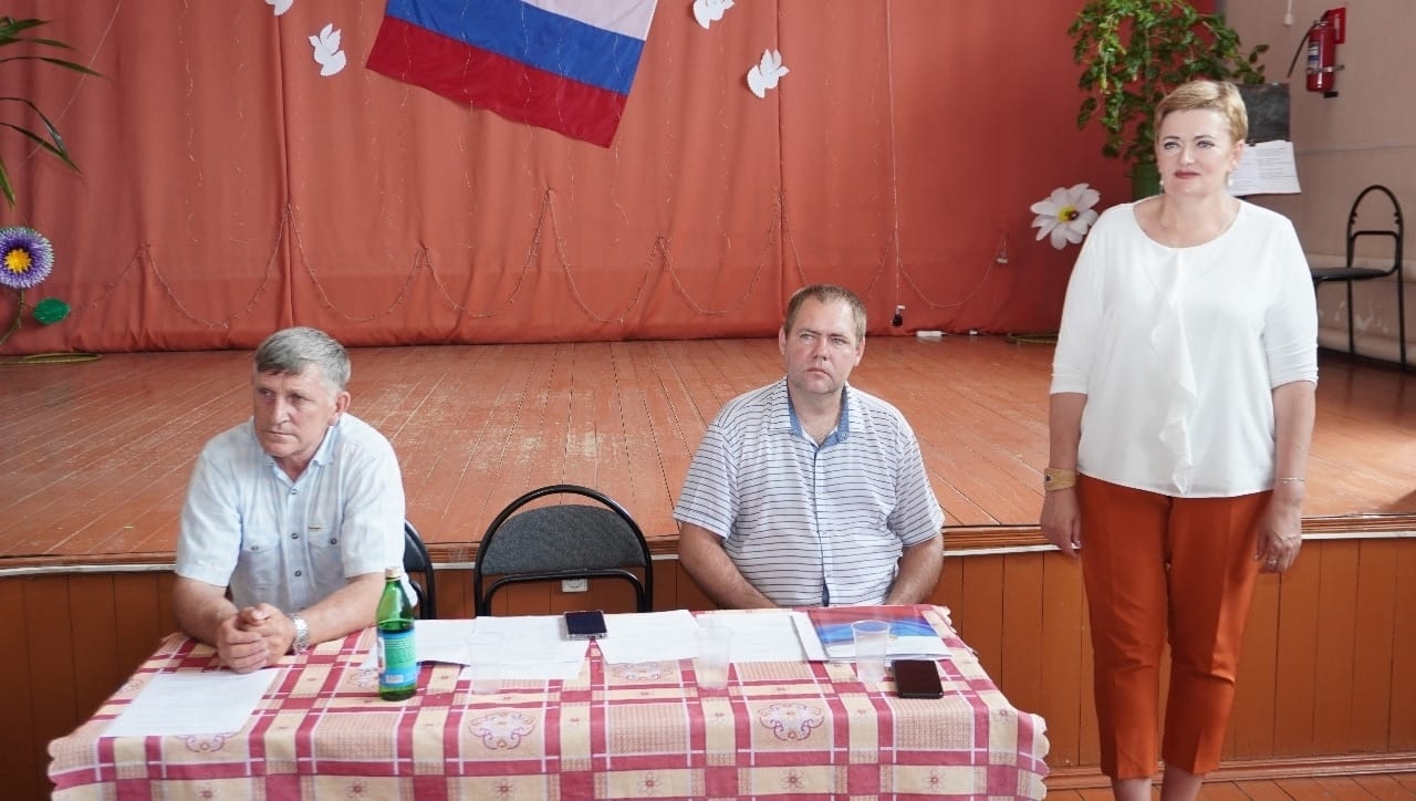 Встреча с жителями с.Вязовка.